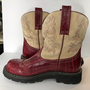 Vintage Ariat Rodeo Horse Riding Boots Size: 7B